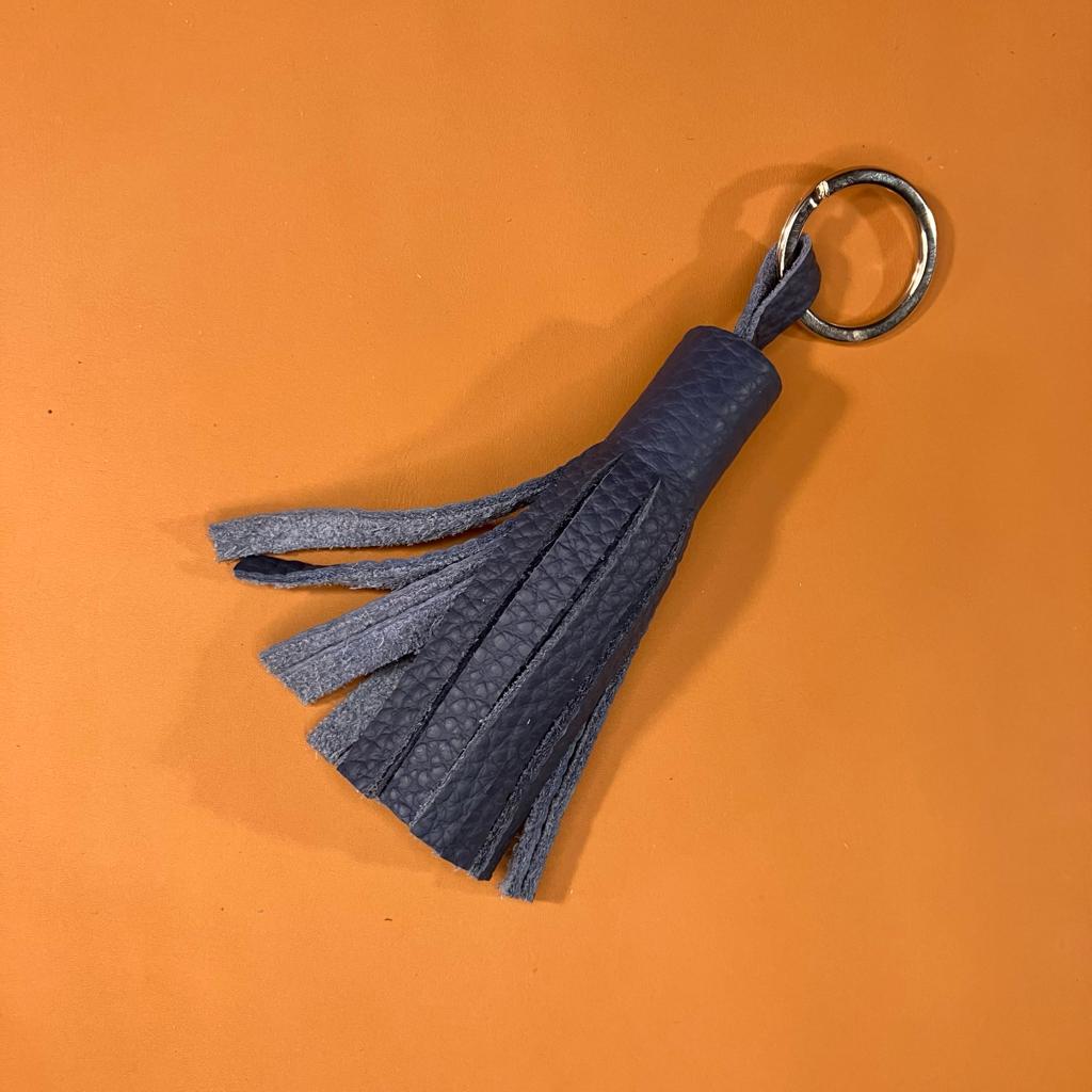 "Juliette" pom-pom keychain